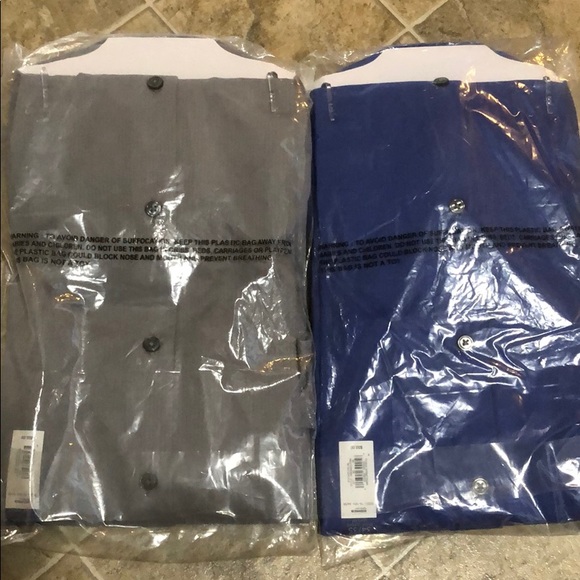 TWO brand new Apt 9 dress shirts 16-16.5 34/35 - Picture 5 of 5